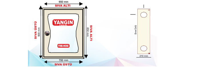 SPS 3000 Serisi Yangın Dolabı