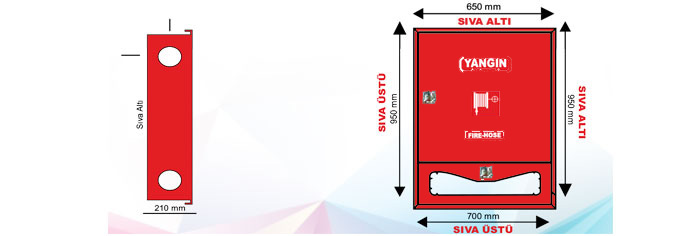 SPS 4250 Serisi Yangın Dolabı