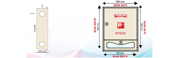 SPS 4750 Serisi Yangın Dolabı